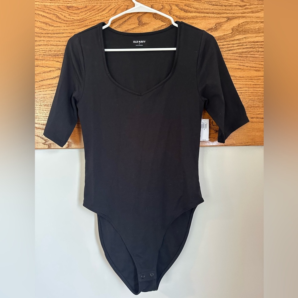 Black Bodysuit by Old Navy
